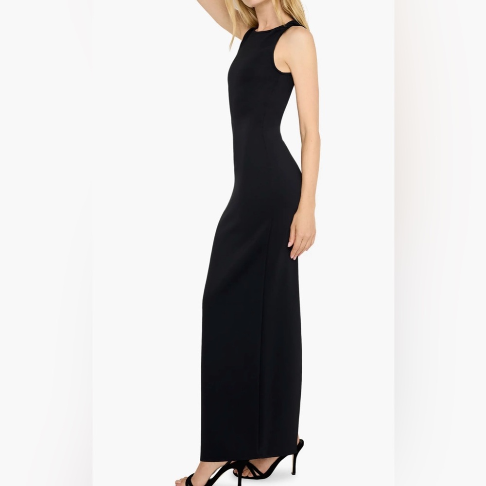 NEW Good American Sculpting Twist Tank Maxi Dress - Picture 2 of 4